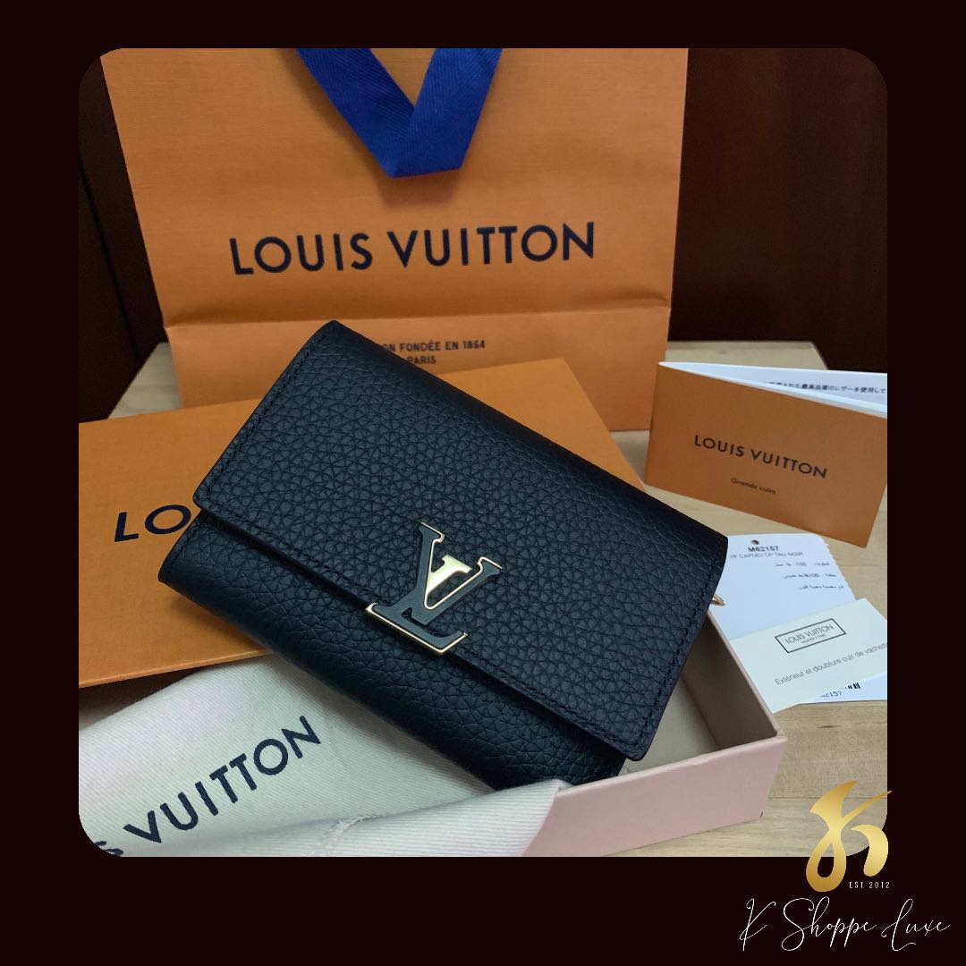 Louis Vuitton CAPUCINES 2022 SS Capucines Compact Wallet (M81123)