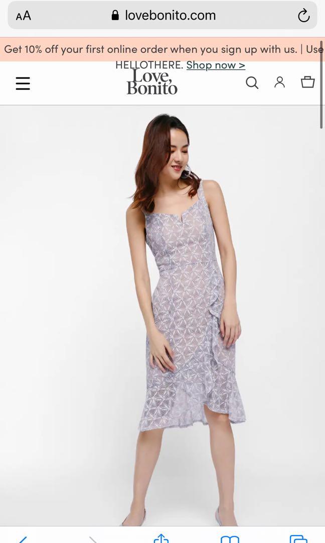 free people sheer lace dress Free People White Lace All Over Embroidered Mini Dress with Sheer Back –  The Thrifty Hippy main image 1