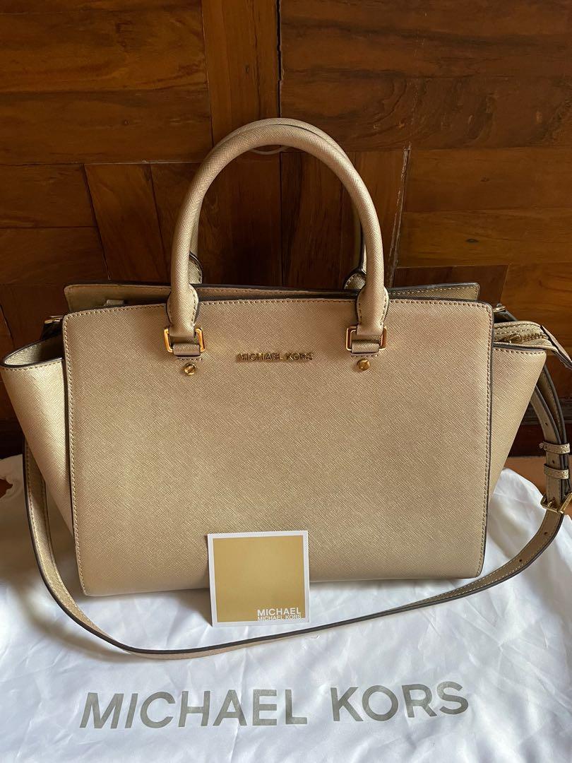 Michael kors selma gold store