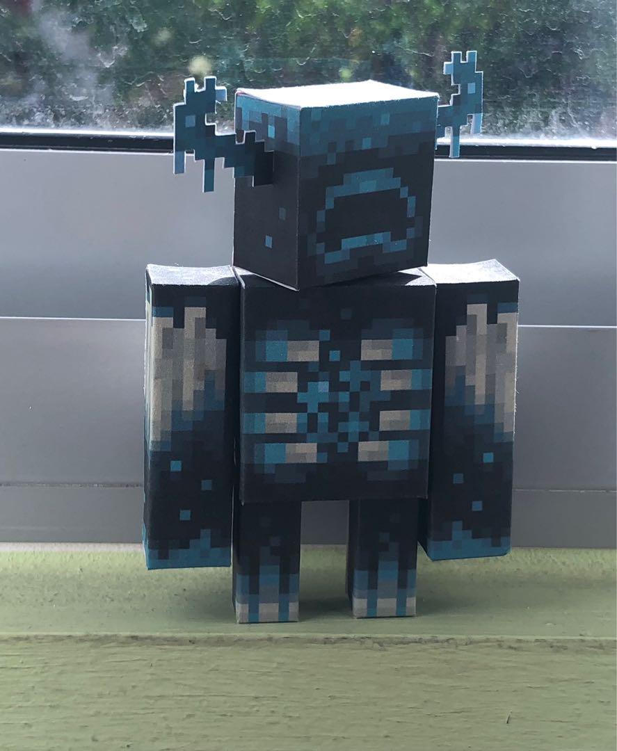 Warden Papercraft in 2023  Paper crafts, Minecraft, Warden