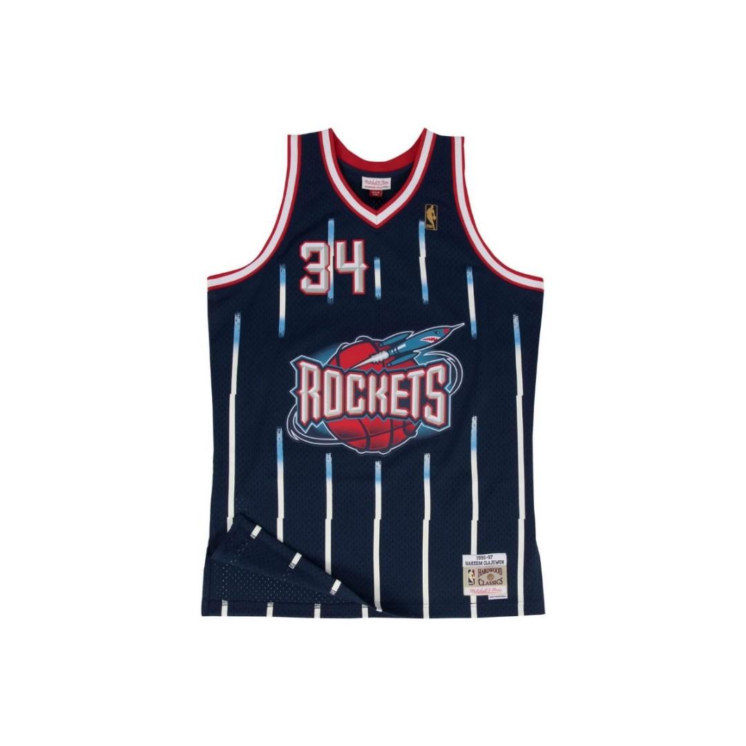 Mitchell and ness rockets jersey clearance
