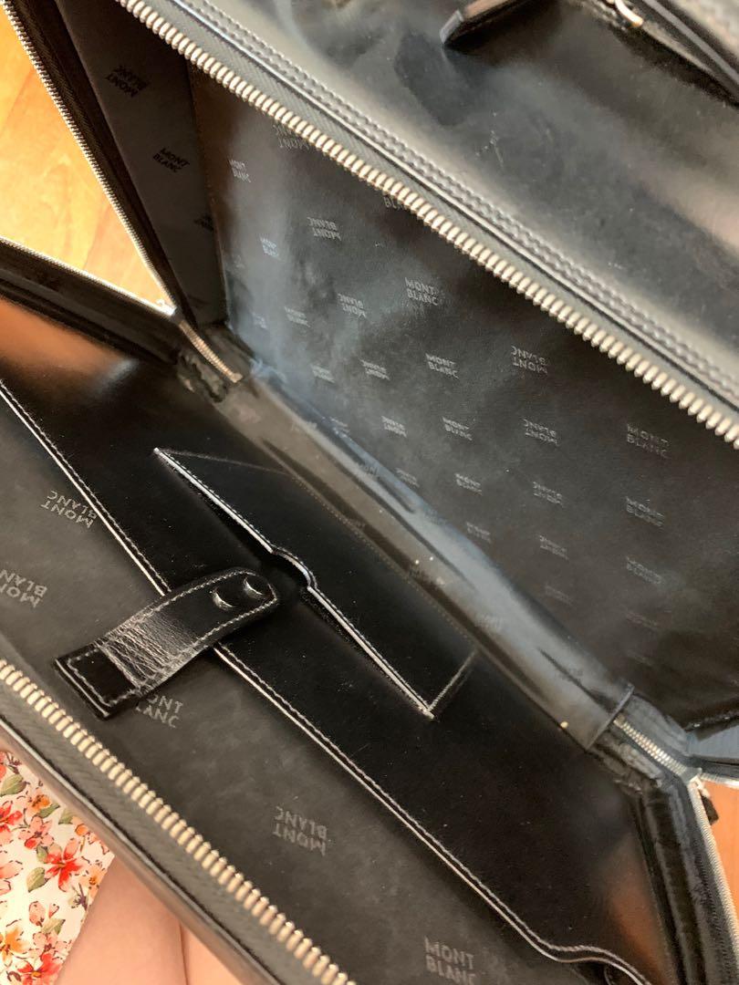 Mont Blanc Briefcase, Men's Fashion, Bags, Briefcases on Carousell