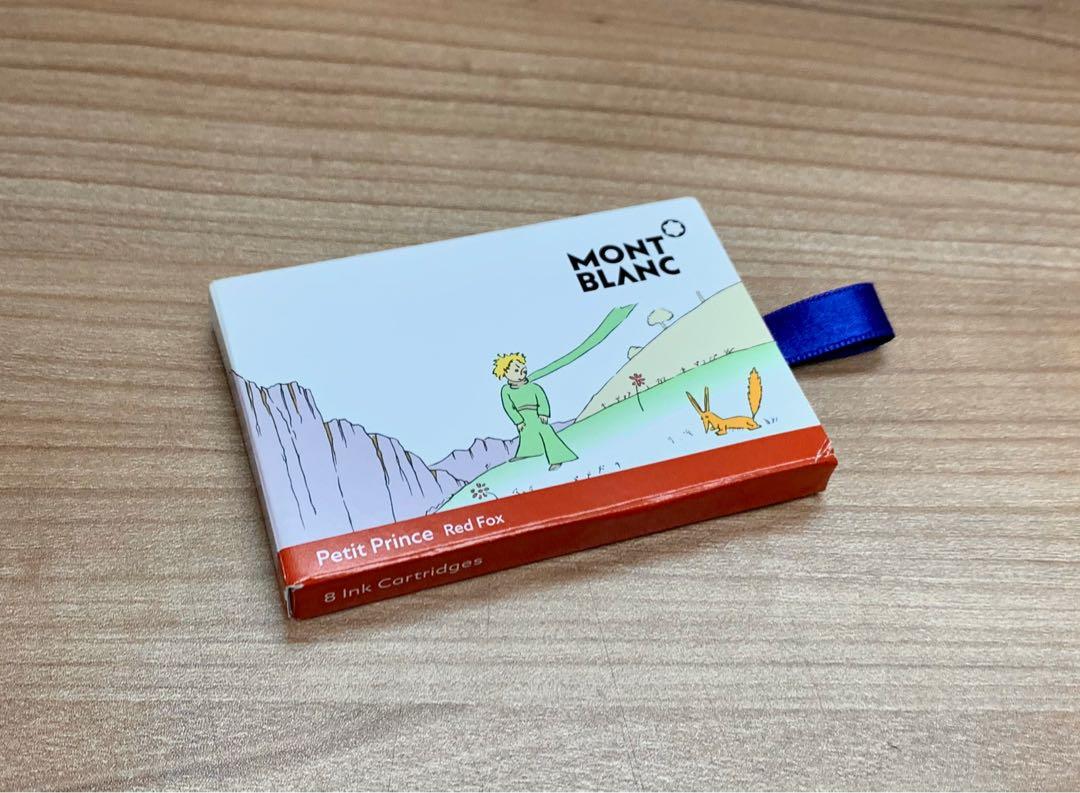 Montblanc Meisterstuck Le Petit Prince Red Fox Ink Cartridges 7 pcs Hobbies Toys Stationery Craft Other Stationery Craft on Carousell