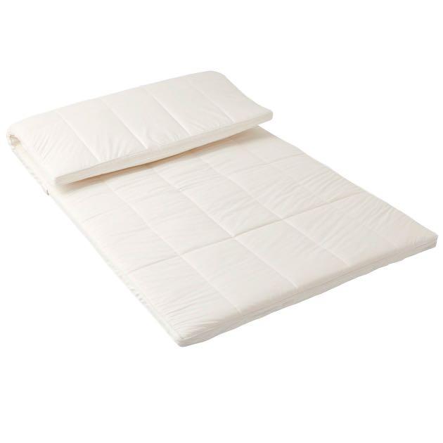 Muji Quilted Futon wool polyester, Furniture & Home Living, Bedding