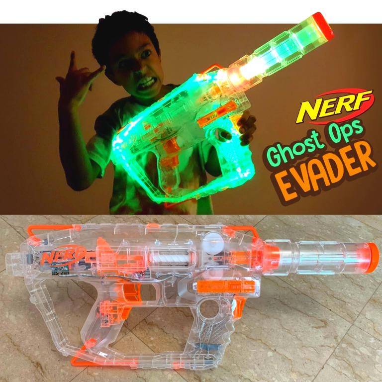 Light up store nerf gun