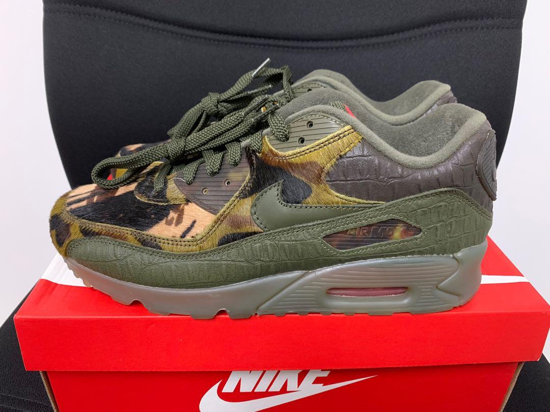 Nike Air Max 90 Camo Croc, Men's Fashion, Footwear, Sneakers on Carousell