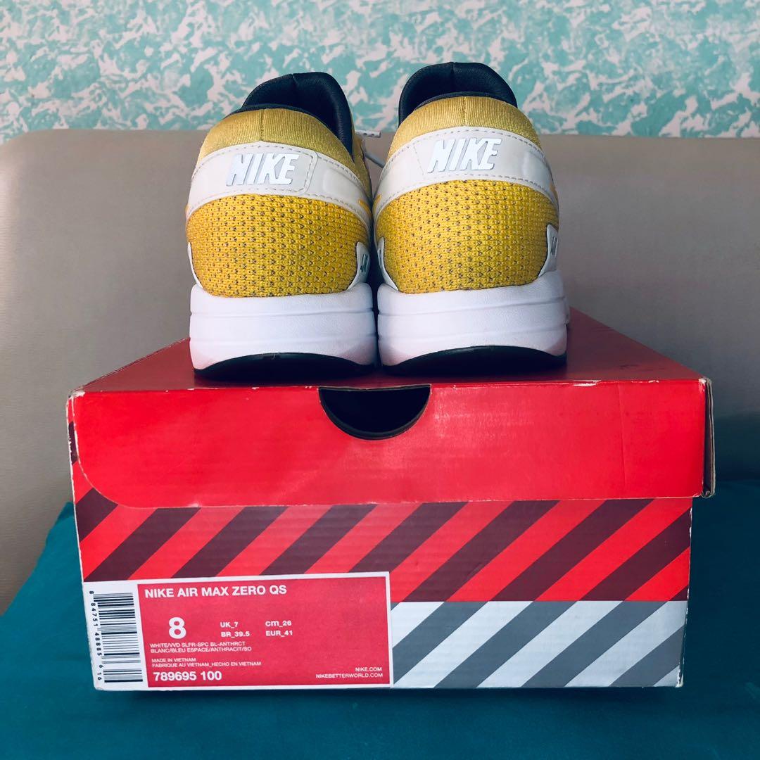 Nike Airmax Zero Tinker Sketch (Category: Sneakers) located in Manila. Submitted by alb5d63 (Listing ID 1099831093, Image 3). Description: The Iconic Airmax Zero Tinker Hatfield Sketch. Must have in your collection if you are Tinker Hatfield fan! For your information the bubble Hang Tag was lost already. The item is in a very pristine condition the price is slightly negotiable for sure buyers only. No Trade and low ballers will not be entertained