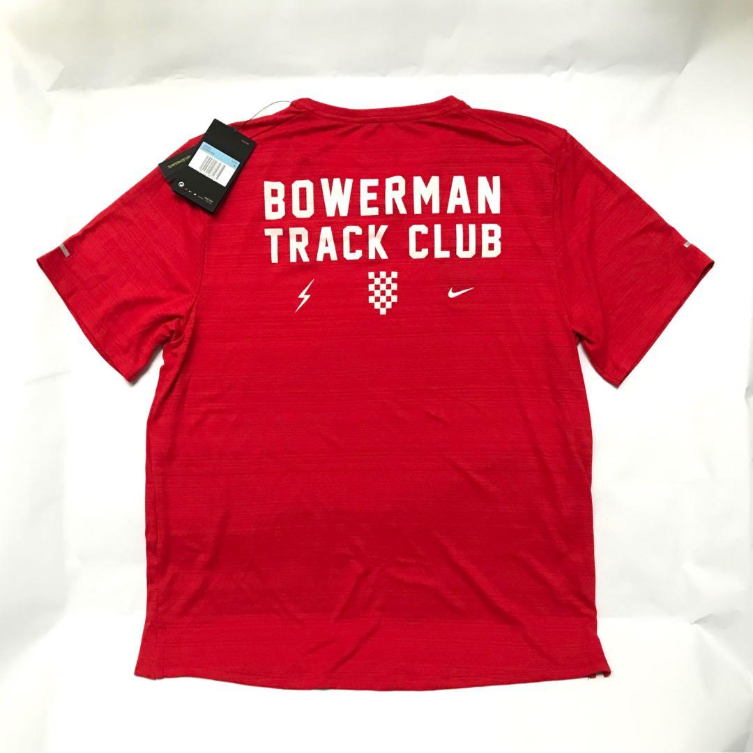 Nike BTC Bowerman Track Club Dri Fit Miller Running Shirt Men s