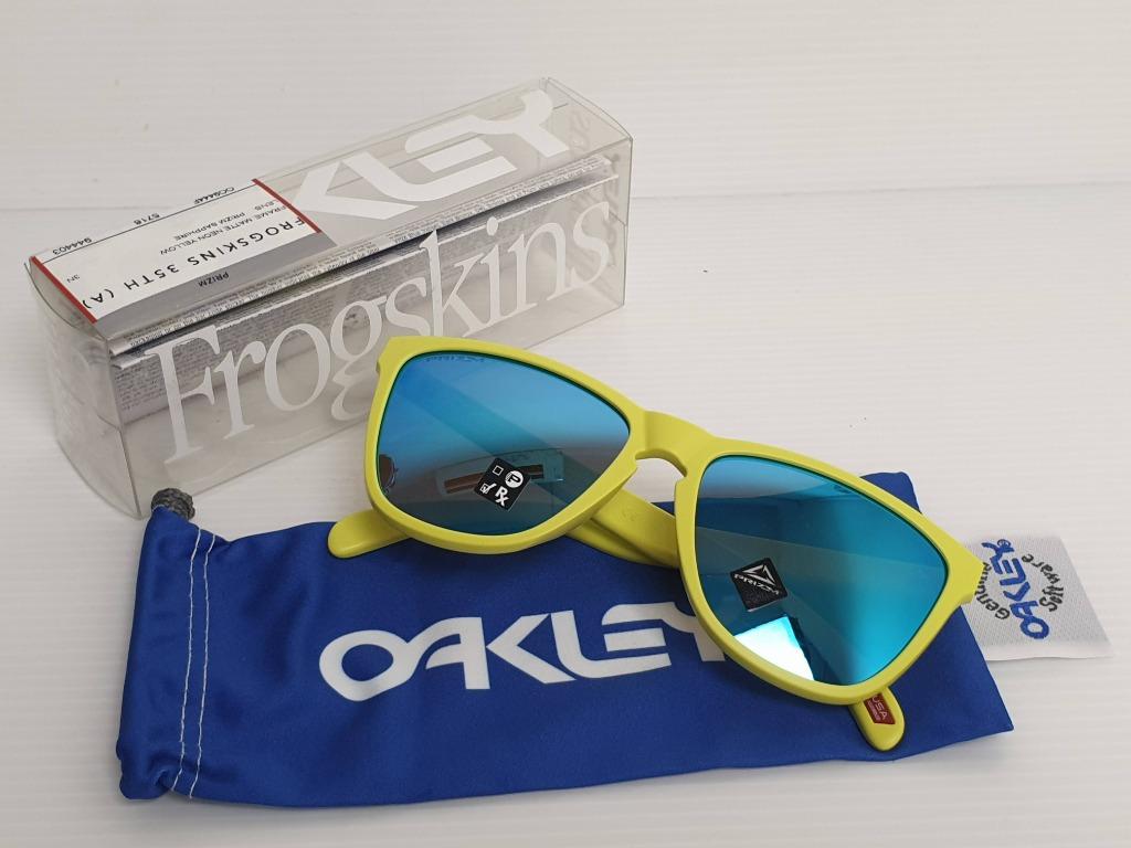 Oakley frogskins 35th anniversary hot sale yellow
