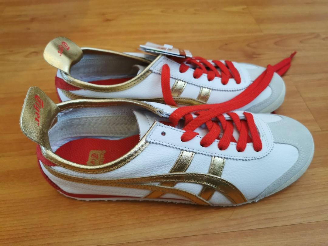 Asics mexico deals 66 metallic sneaker