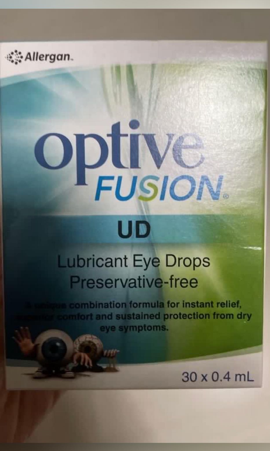 Optive Fusion Ud Lubricant Eye Drops Beauty Personal Care Vision Care On Carousell