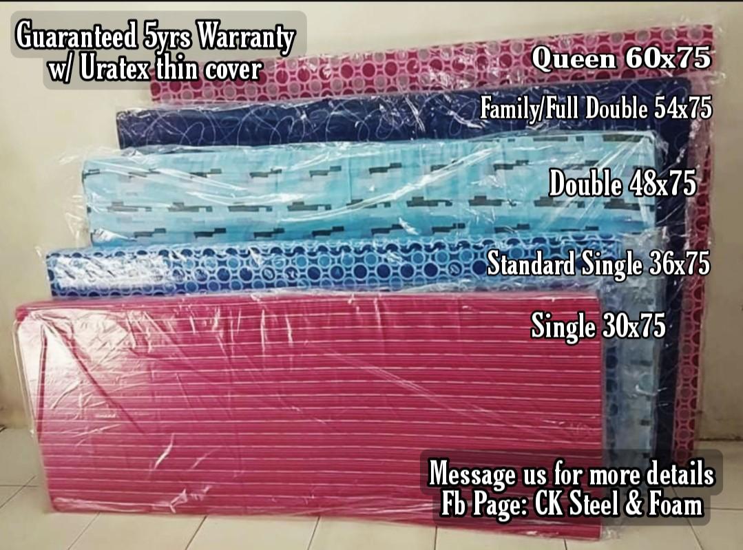 Original Uratex Foam Furniture Home Living Furniture Bed