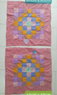 Patchwork Blanket for Babies (Twins) 69cm x 69xm