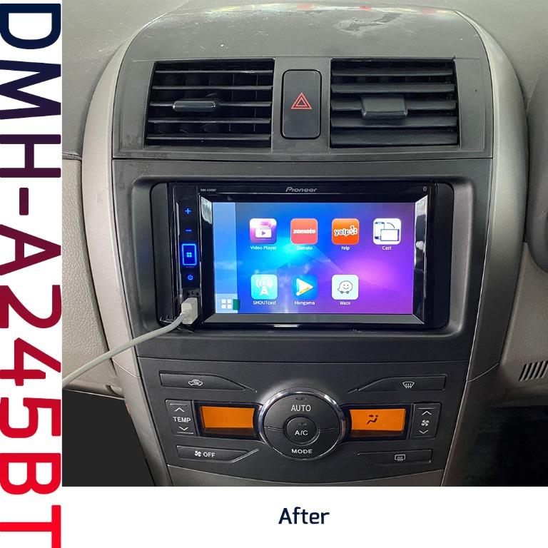 Pioneer DMH-A245BT I Mirrorlink, Audio, Other Audio Equipment on Carousell