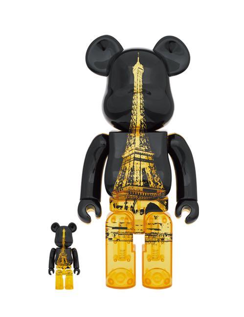 Pre-Order] BE@RBRICK x Eiffel Tower 100%+400% set (Medicom Toy