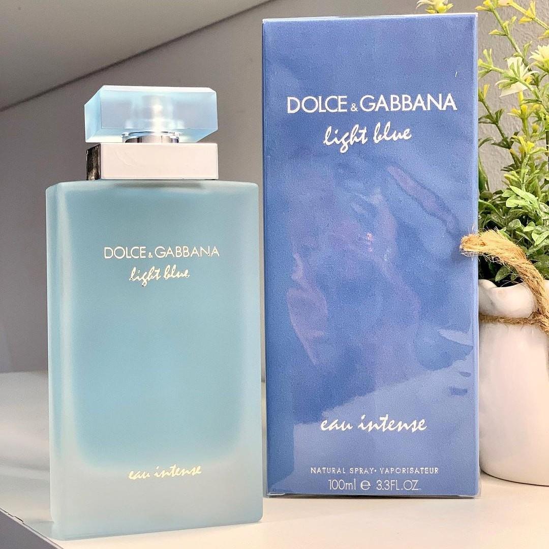 Light Blue Eau Intense by Dolce & Gabbana Eau De Parfum Spray for women  (100ml) woman's
