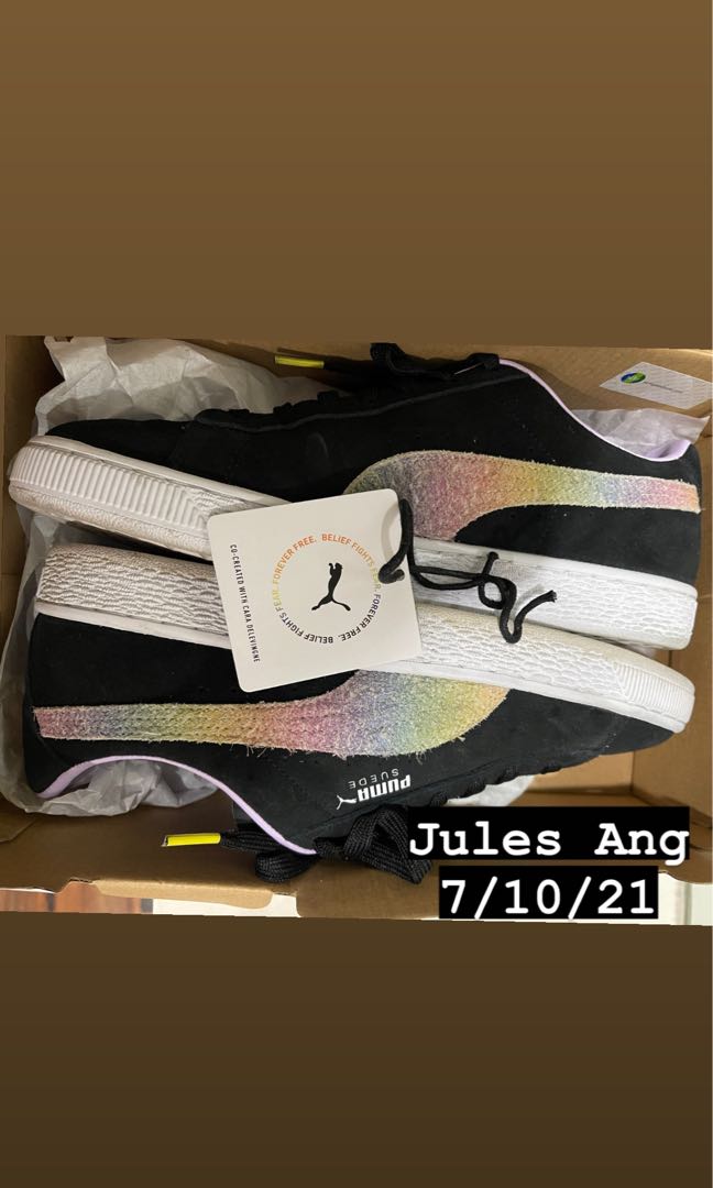 puma suede pride trainers