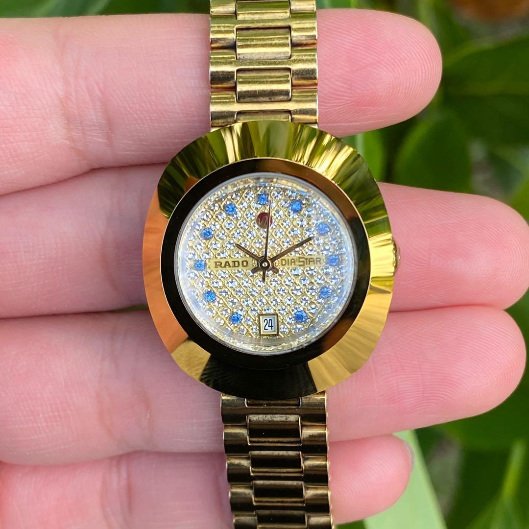 Rado watch blue deals diamond