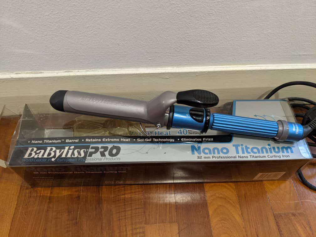 Used babyliss pro nano titanium sale