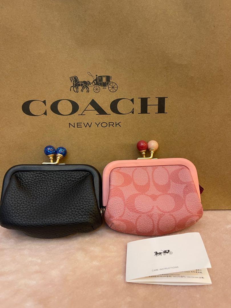 Ready Stock original coach 1708 1709 2132 coin pouch wristlet