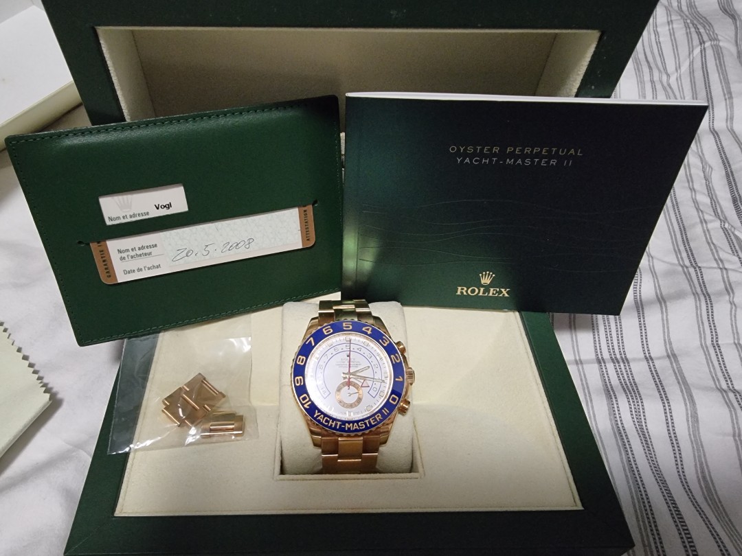 Rolex Yacht Master 2 Full gold, Luxury 