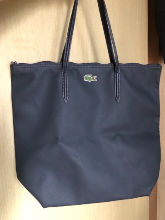 Navy blue lacoste bag deals