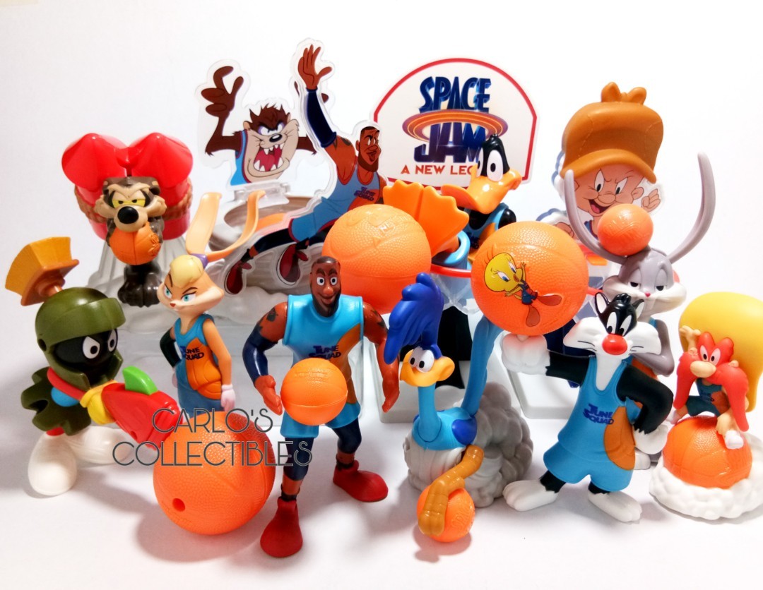 SEALED Space Jam: A New Legacy Mcdonald's Happy Meal Toys