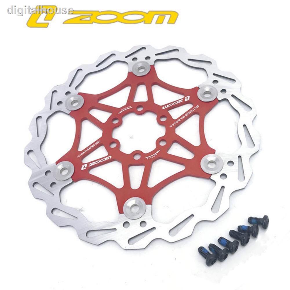 ZTTO 160 180mm Bicycle Floating Disc Brake Rotor 6 Bolts for Road Bike BMX MTB 