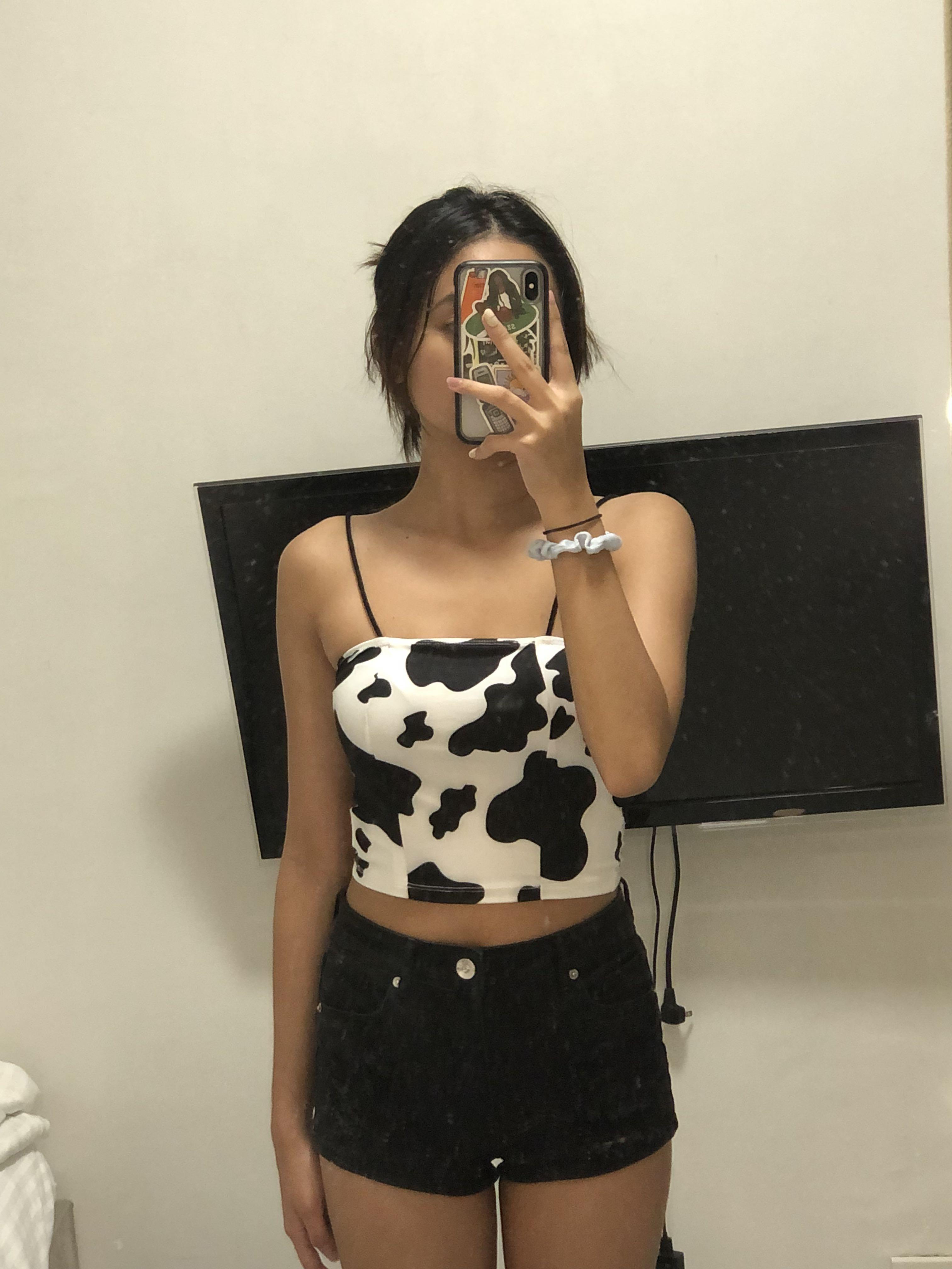 shein cow shirt