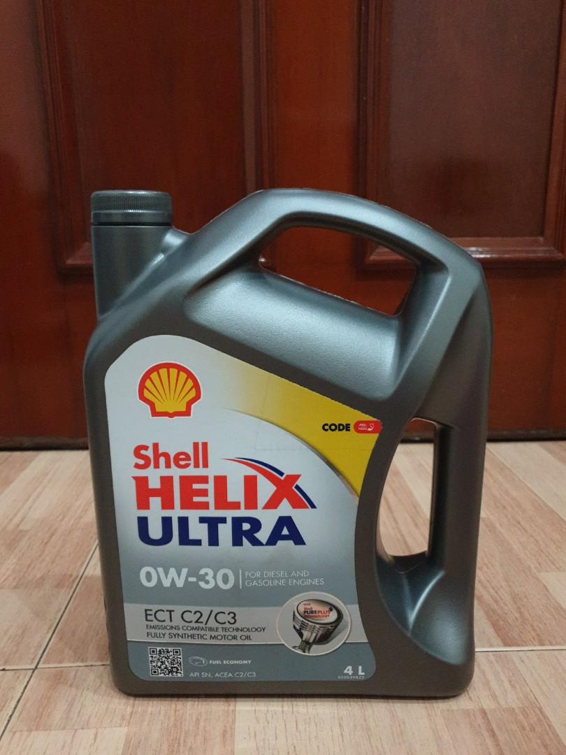Shell 0W-30 Synthetic Oil, Car Accessories, Accessories on Carousell