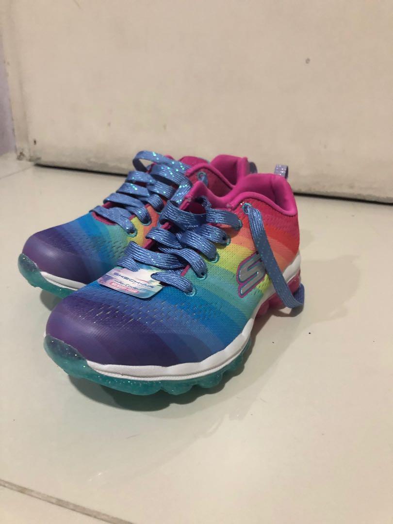 Skechers memory foam rainbow outlet