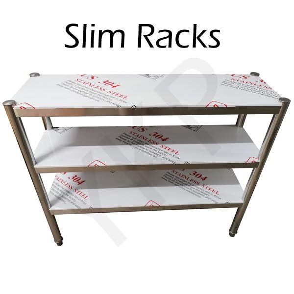 Slim Racks Stainless Steel Kitchen Shelf