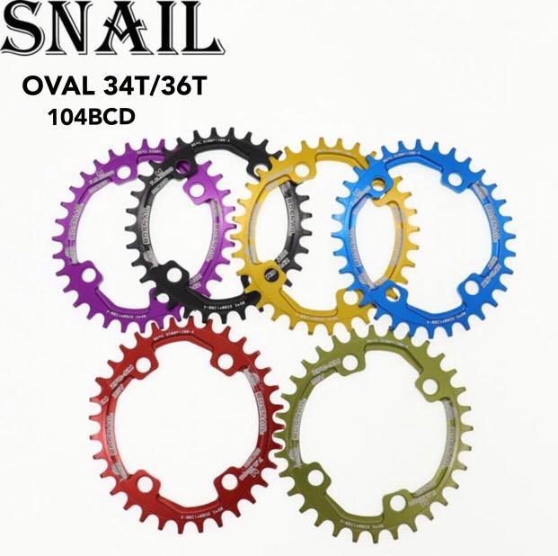 Oval 34t hotsell