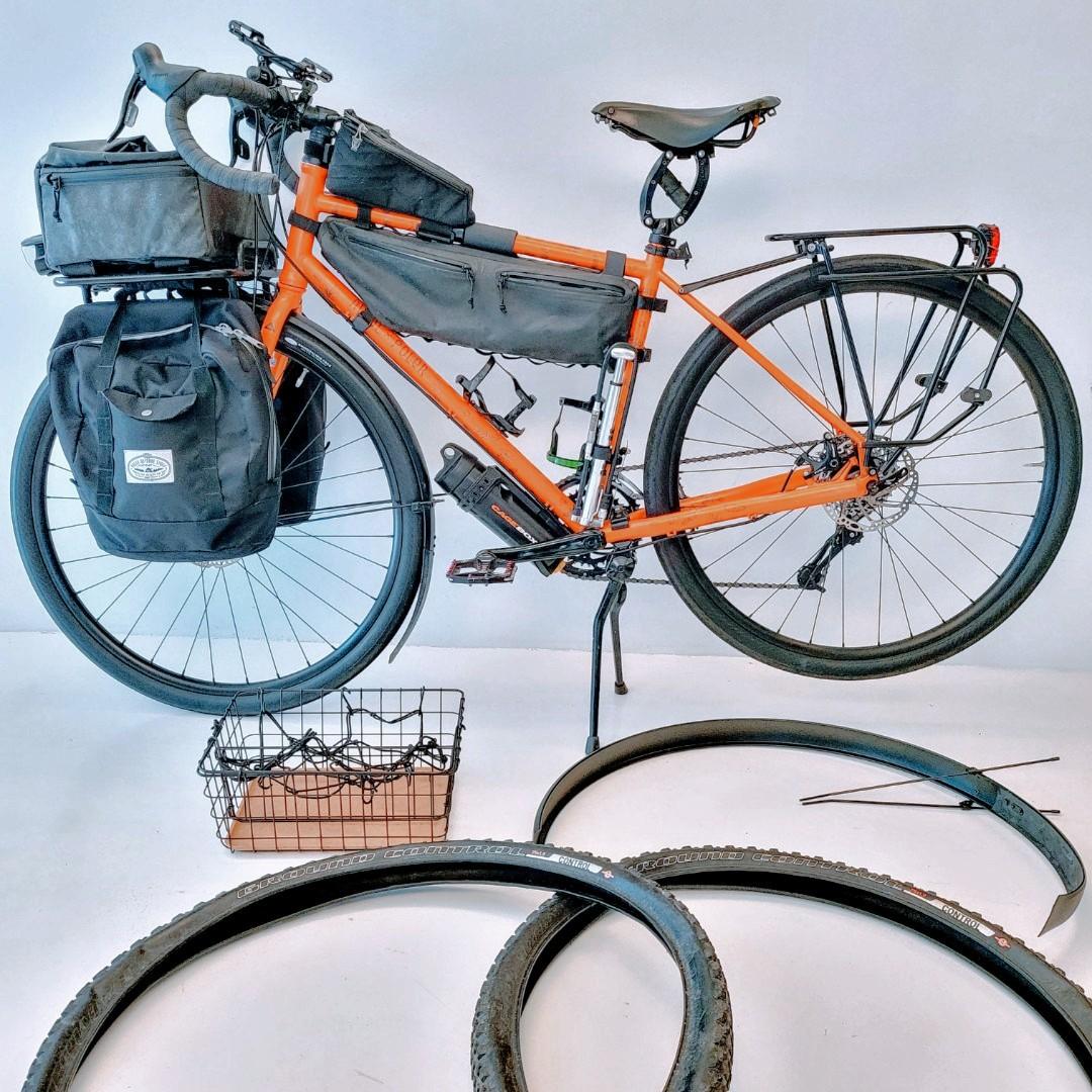 Specialized AWOL x Poler edition Adventure Gravel Bike dynamo