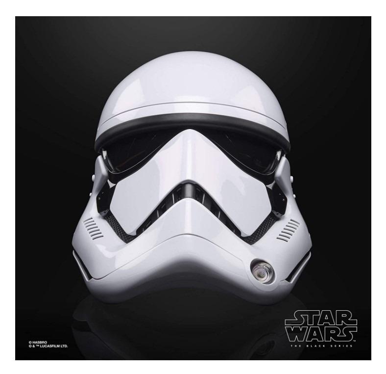 First order stormtrooper helmet black series clearance