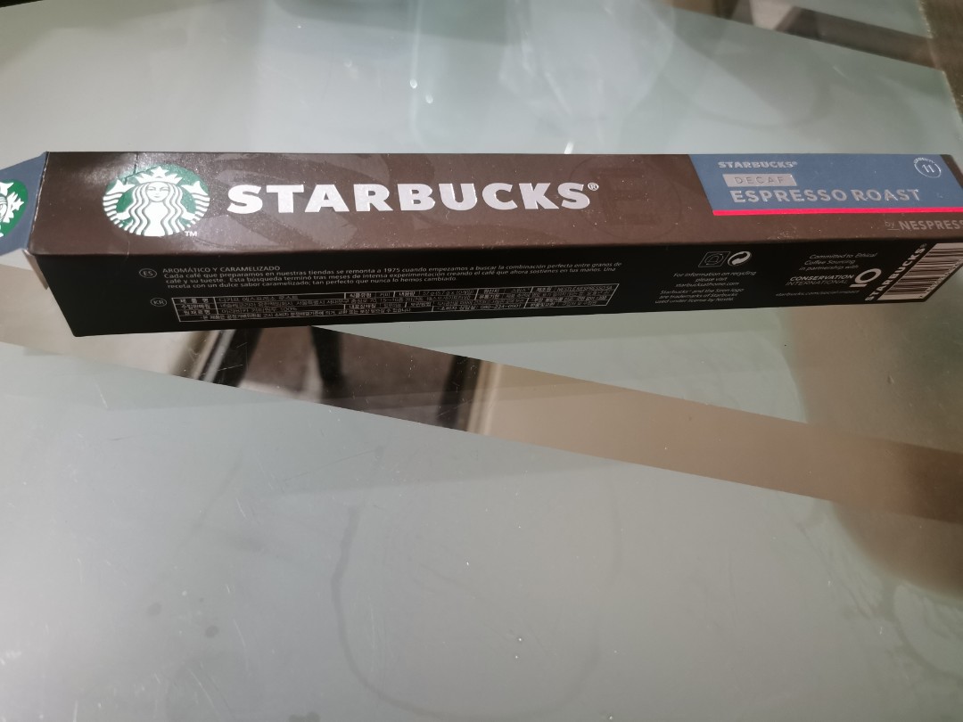 Starbucks Decaf Espresso Roast Food Drinks Beverages On Carousell