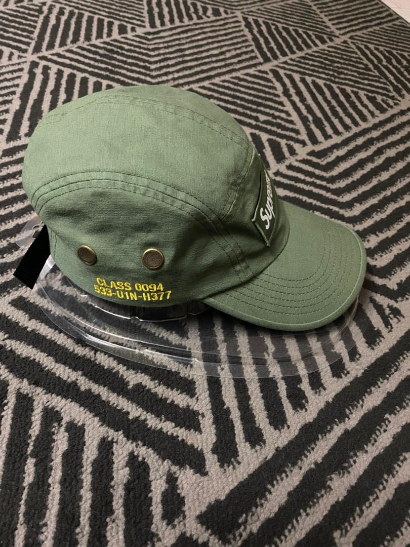 Supreme Military Camp Cap ss21, Men's Fashion, Watches 