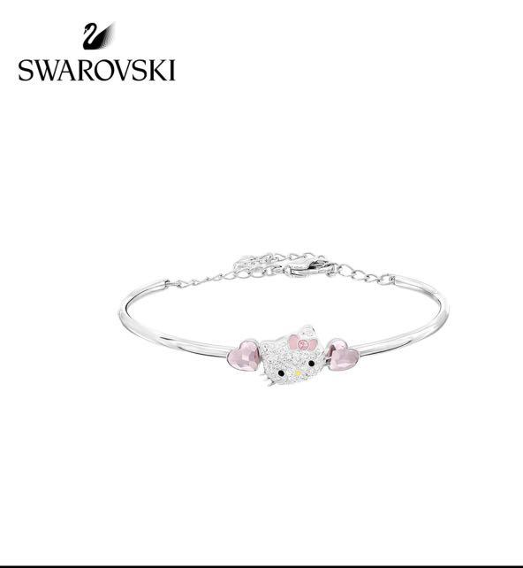 Swarovski Hello Kitty Crystal Bracelet in Metallic  Lyst