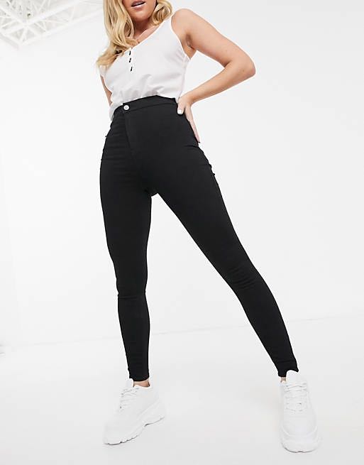 Petite black joni jeans clearance