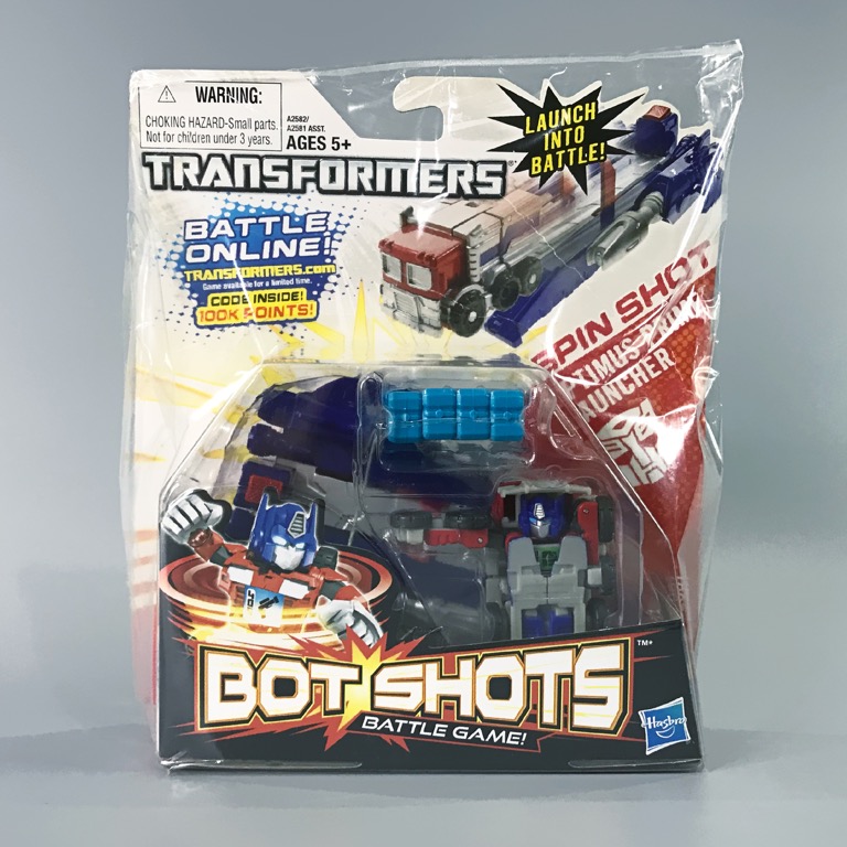 Transformers bot shots sale optimus prime