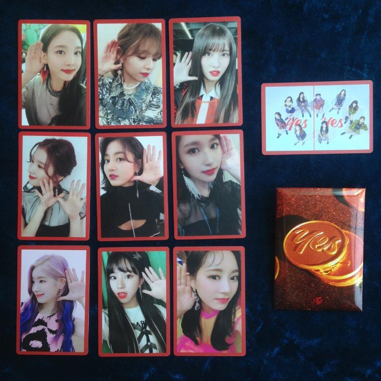 Twice Yes Or Yes Pob Cards Set Hobbies Toys Memorabilia Collectibles K Wave On Carousell