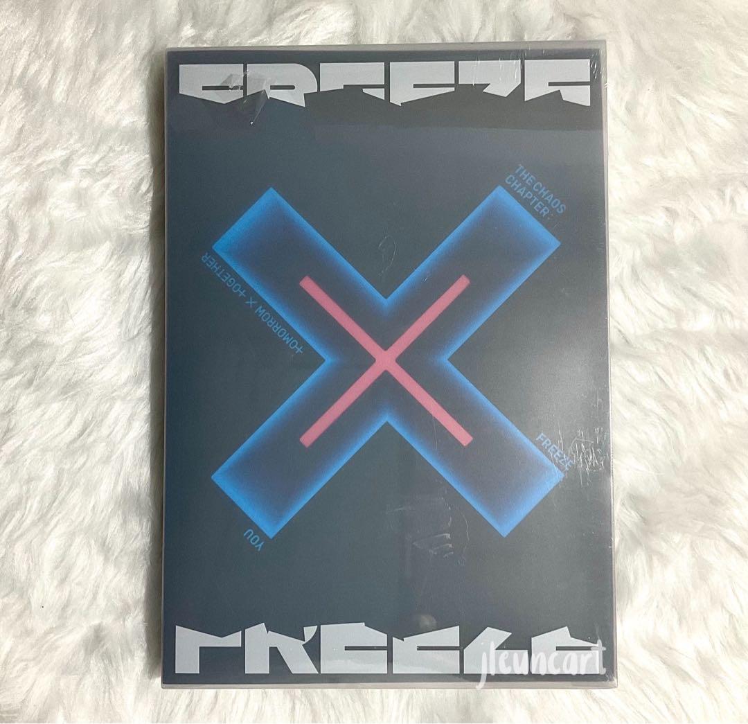 TXT - The Chaos Chapter: FREEZE (Category: CDs & DVDs) located in Pasig City. Submitted by bluebubbles_ (Listing ID 1099868952, Image 2). Description: 〰️ sealed 〰️ onhand 〰️ world ver & you ver available 〰️ PAYO or 5 days reservation is fine 〰️ message me for more inquiries ♡ — may tear sa plastic yung you ver pero sealed pa rin naman and wala naman pong other damages sa packaging mismo hehehe :).