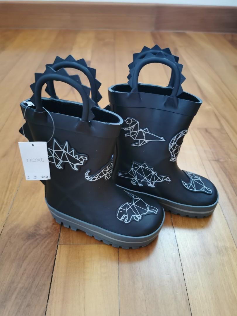 Very cute dinosaur rain boots wellies