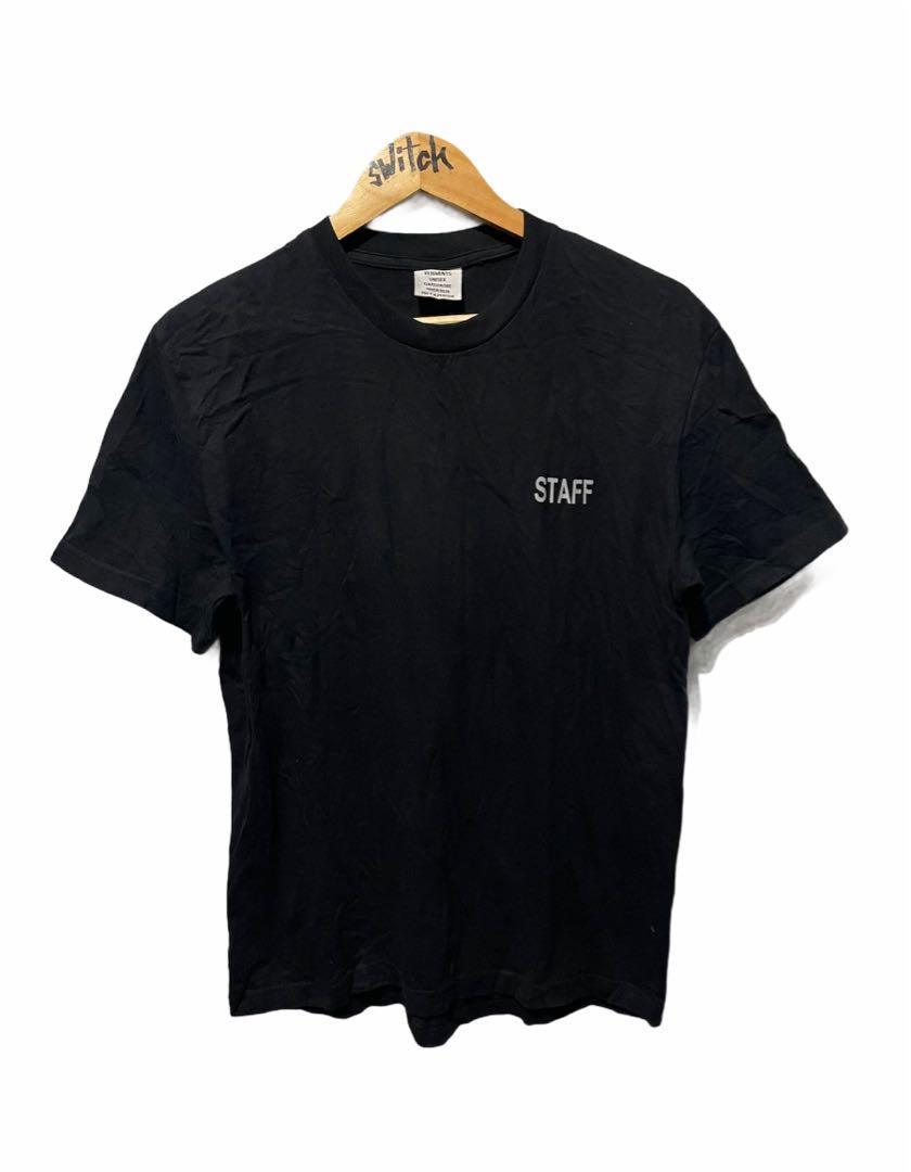 Vetements tee clearance staff