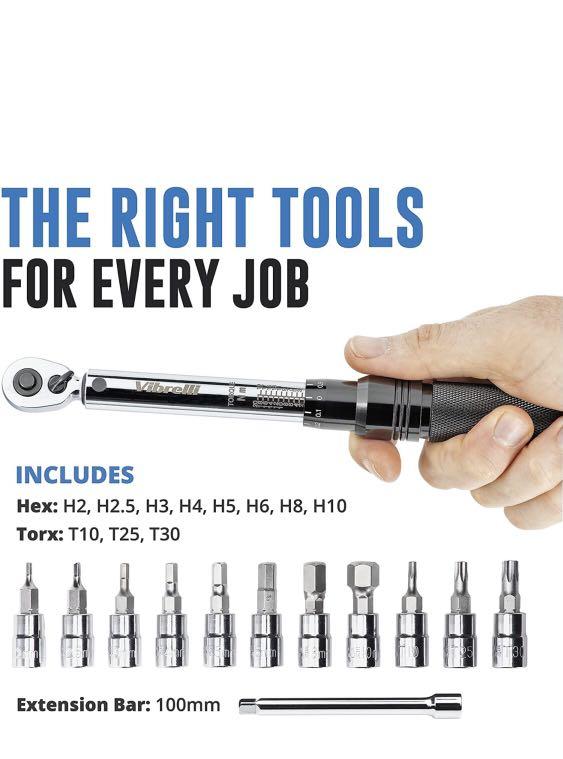 Vibrelli Torque Wrench, Sports Equipment, Bicycles & Parts, Parts