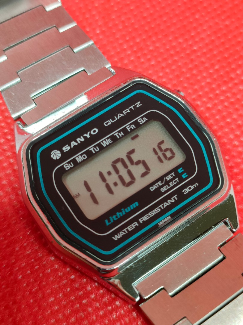 Sanyo digital clearance watch