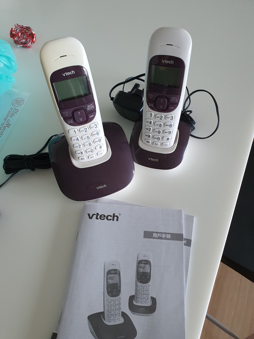 Vtech phone set, Everything Else on Carousell