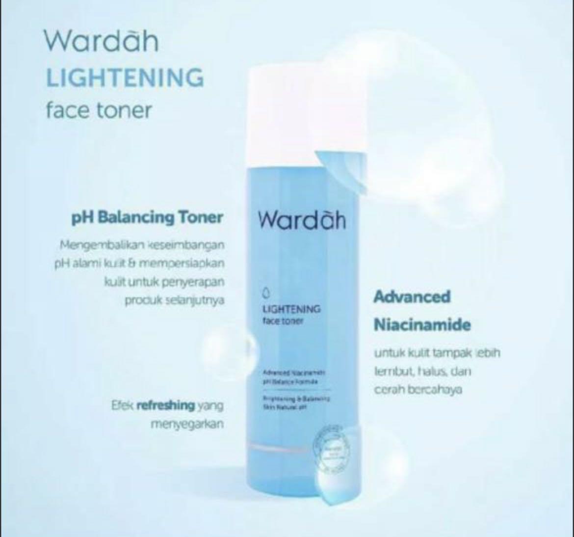 Wardah Lightening Toner 125ml Health Beauty Skin Bath Body On Carousell