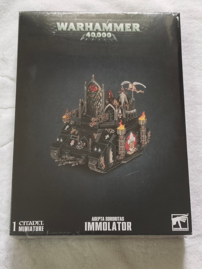 A Stunning Sisters Of Battle Adepta Sororitas Immolator Which We Painted In This