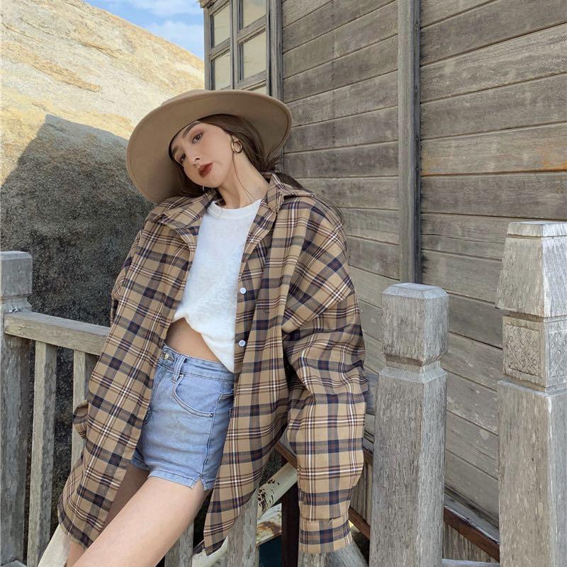Korean store boyfriend shirt